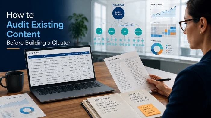 How to Audit Existing Content Before Building a Cluster