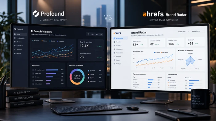 Profound or Ahrefs Brand Radar: which AI visibility tool fits your team in 2026