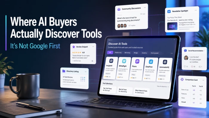 Where AI Buyers Actually Discover Tools (It's Not Google First)
